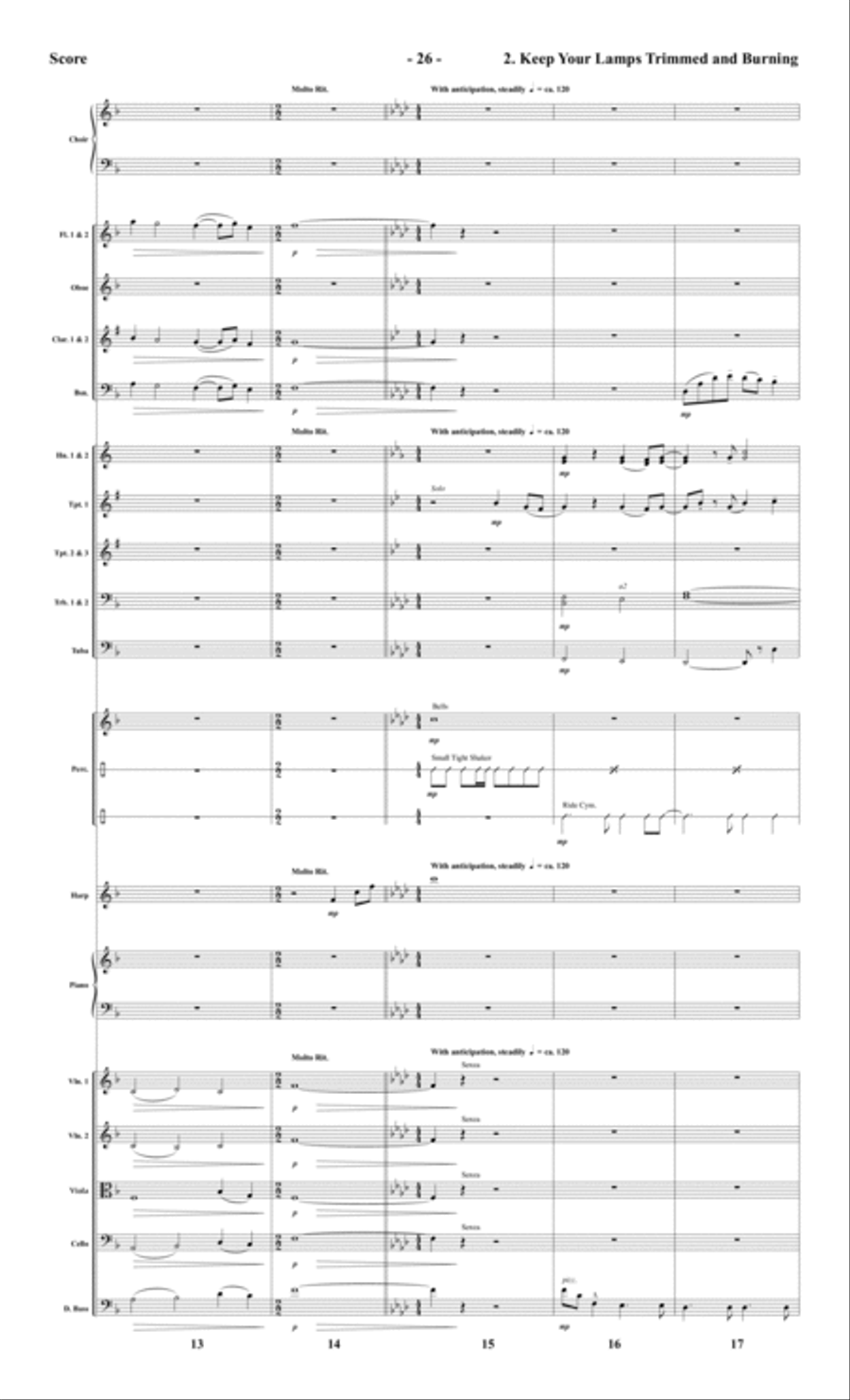 The Glory of Christmas - CD with Printable Parts Choir scores gallery preview page 8