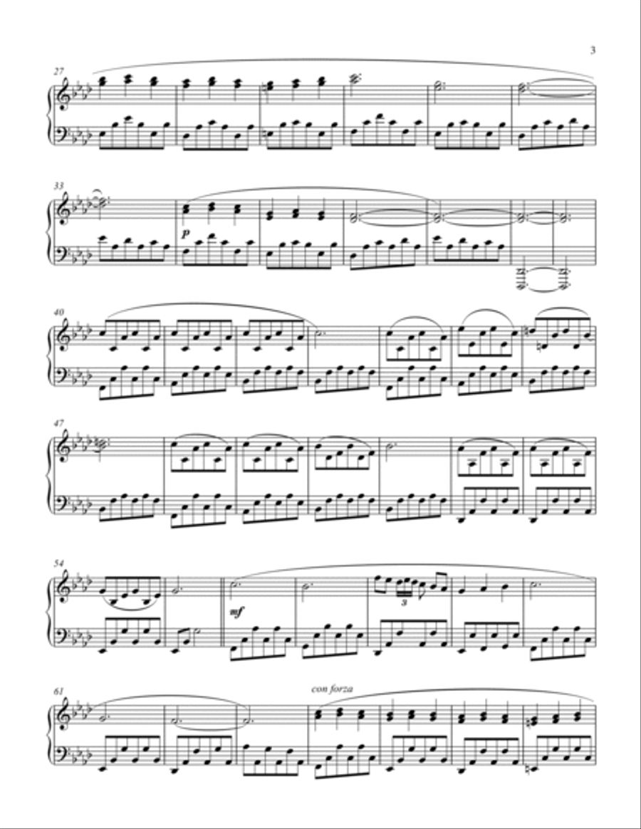 GREY MISTS GREY MISTS Piano Solo scores gallery preview page 3