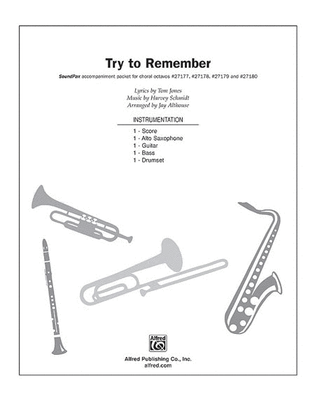 Book cover for Try to Remember