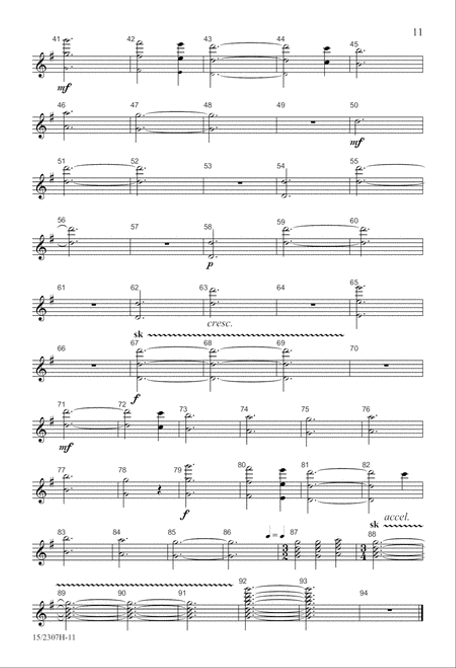 A Bell Carol 2-Part scores gallery preview page 11