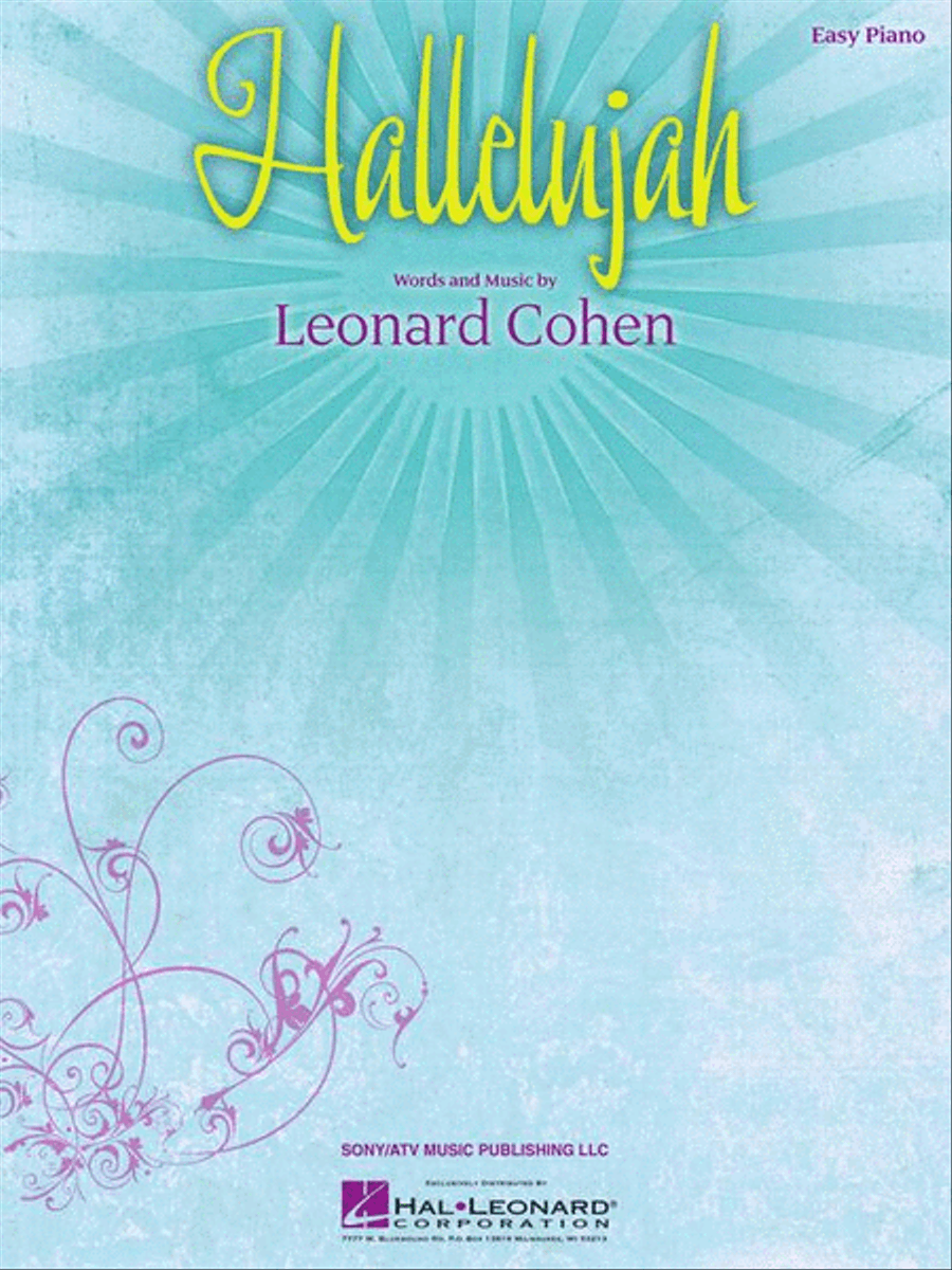 Hallelujah Easy Piano scores gallery preview page 2