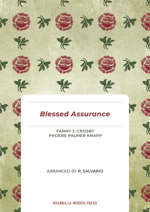 Blessed Assurance - B-Flat Clarinet (With Piano Accompaniment)