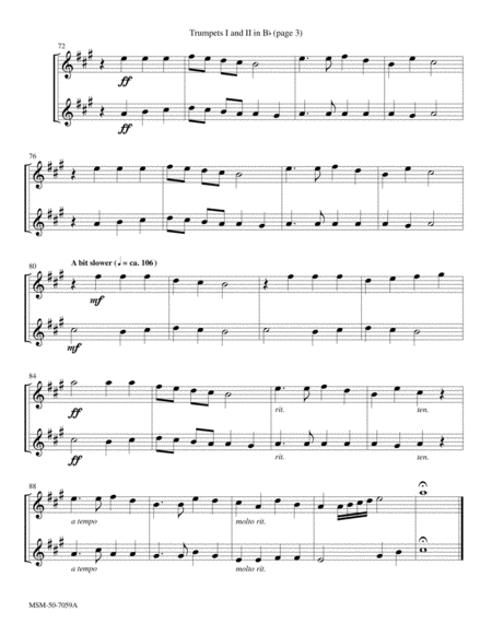 Come, Christians, Join to Sing (Downloadable Instrumental Parts)