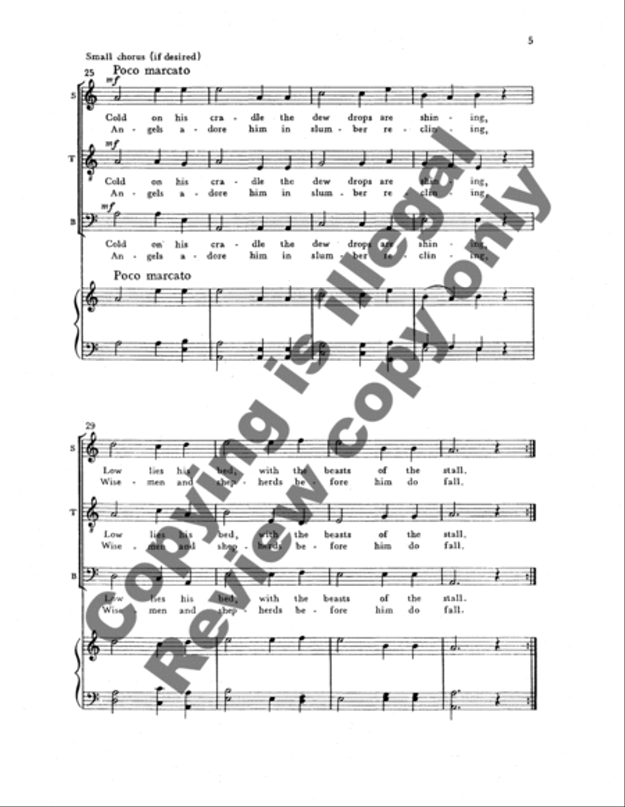 Star in the East Star in the East 4-Part scores gallery preview page 9