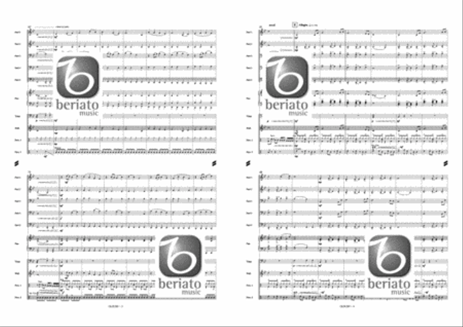 Cloud9 ! Concert Band scores gallery preview page 4