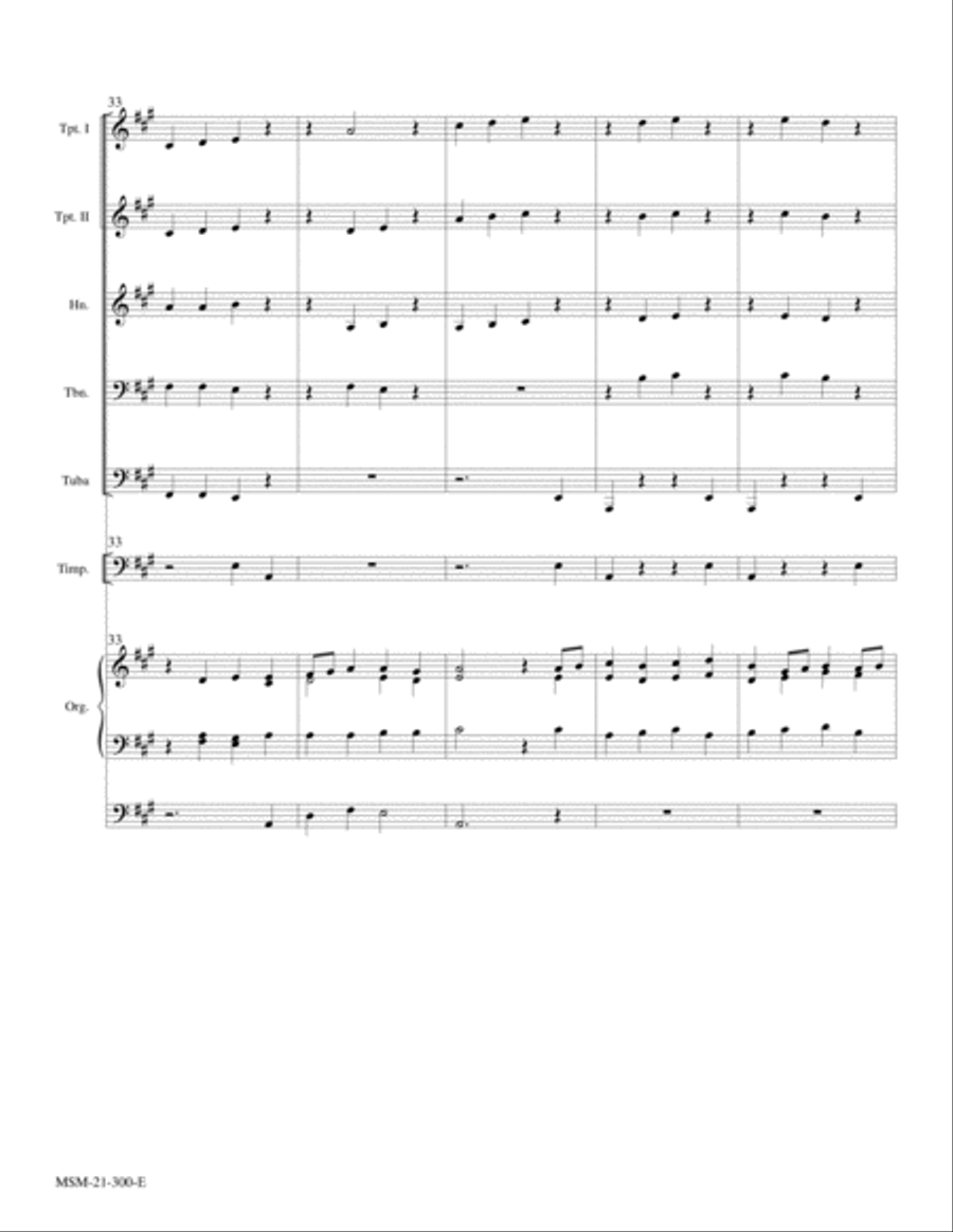 Ellacombe Choir scores gallery preview page 4