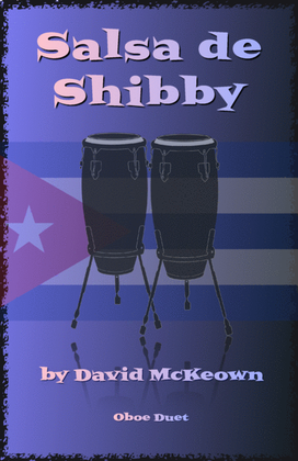 Book cover for Salsa de Shibby, for Oboe Duet