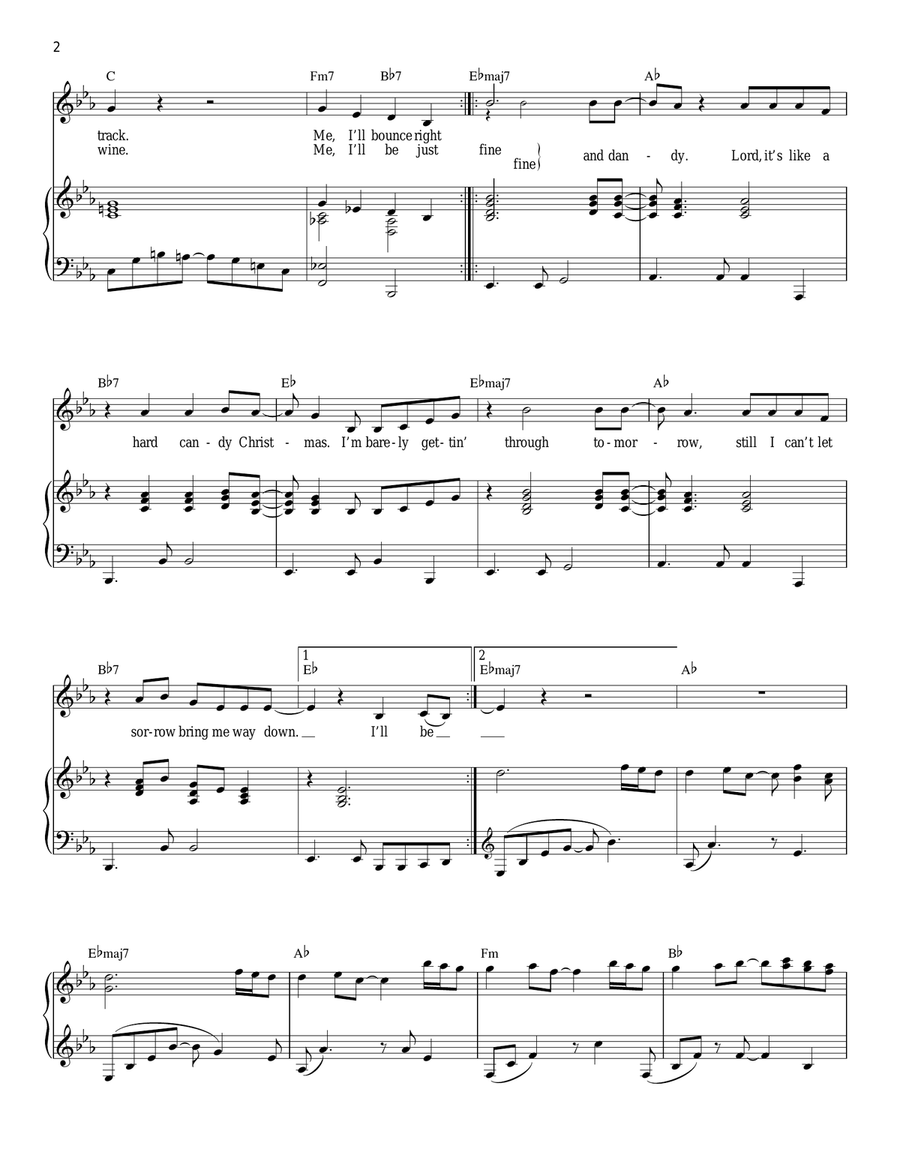 Hard Candy Christmas Hard Candy Christmas Piano, Vocal scores gallery preview page 2