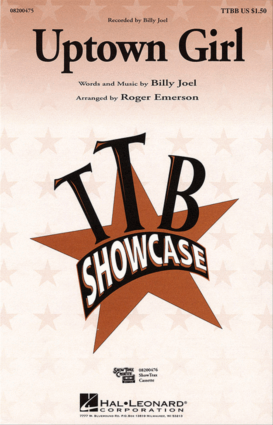 Uptown Girl TTBB scores gallery preview page 1