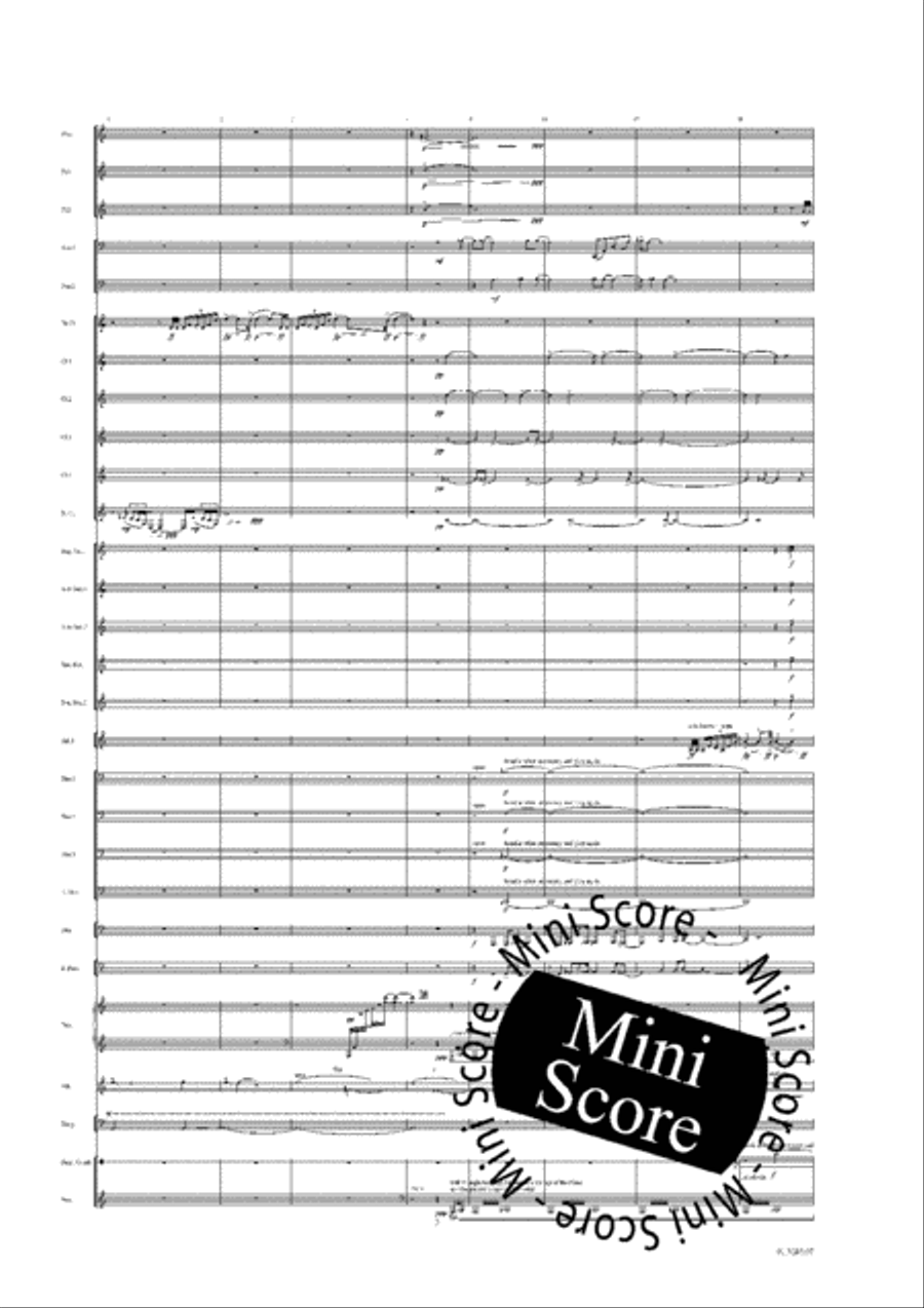 Eli, Eli Concert Band scores gallery preview page 7
