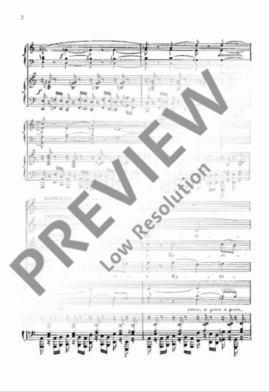 Petite Messe Solennelle Choir scores gallery preview page 21