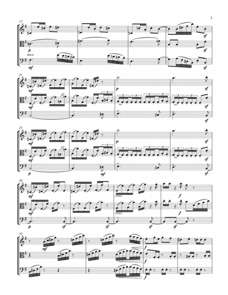 Dance of The Sugar Plum Fairy from The Nutcracker Violin Viola Cello Trio image number null
