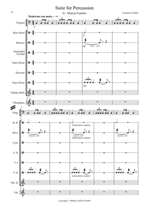 Suite for Percussion Ensemble:2nd movement