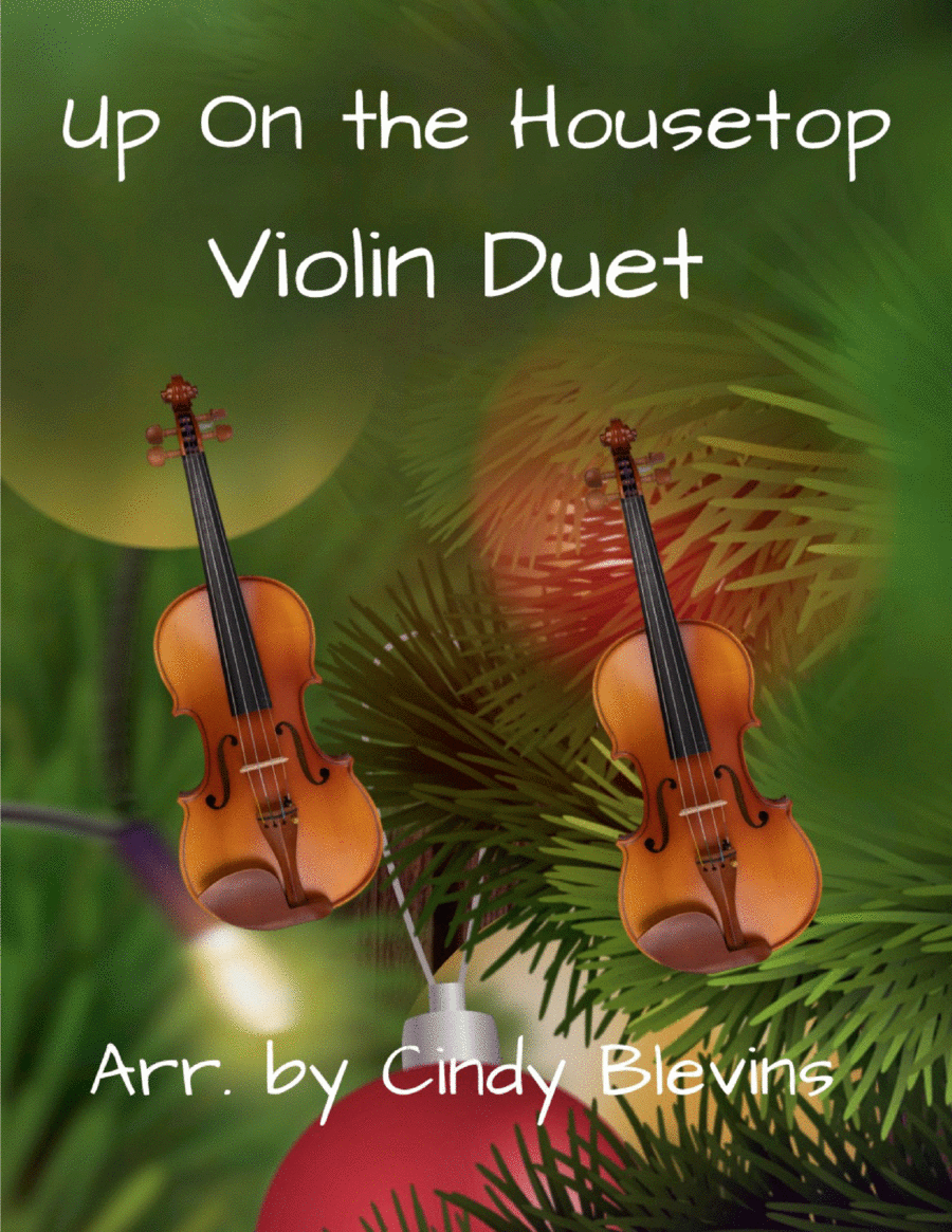 Up On the Housetop, for Violin Duet image number null