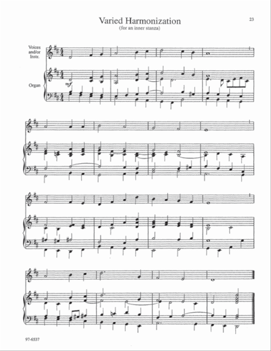 Partita on Duke Street (Rotermund) Organ scores gallery preview page 11