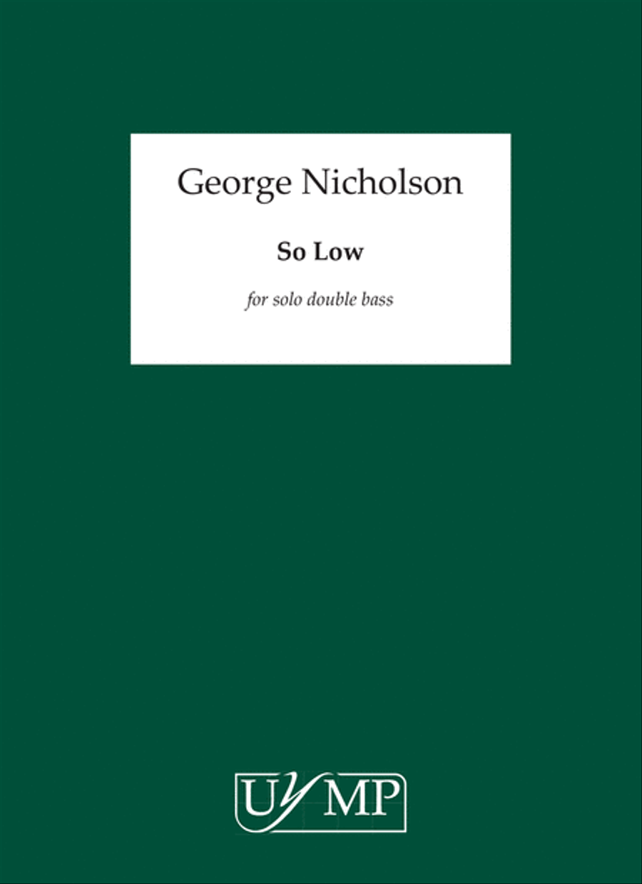 So Low Double Bass scores gallery preview page 1