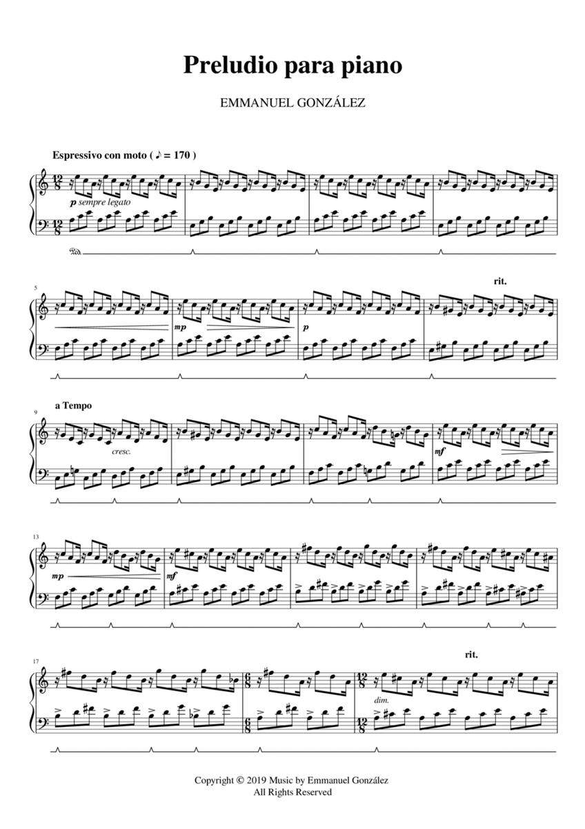 Piano Prelude image number null