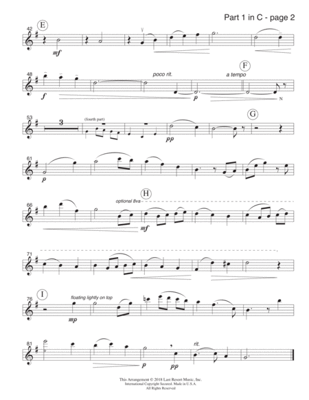 The Ash Grove for Mixed Quartet (Strings or Winds) plus optional Piano image number null