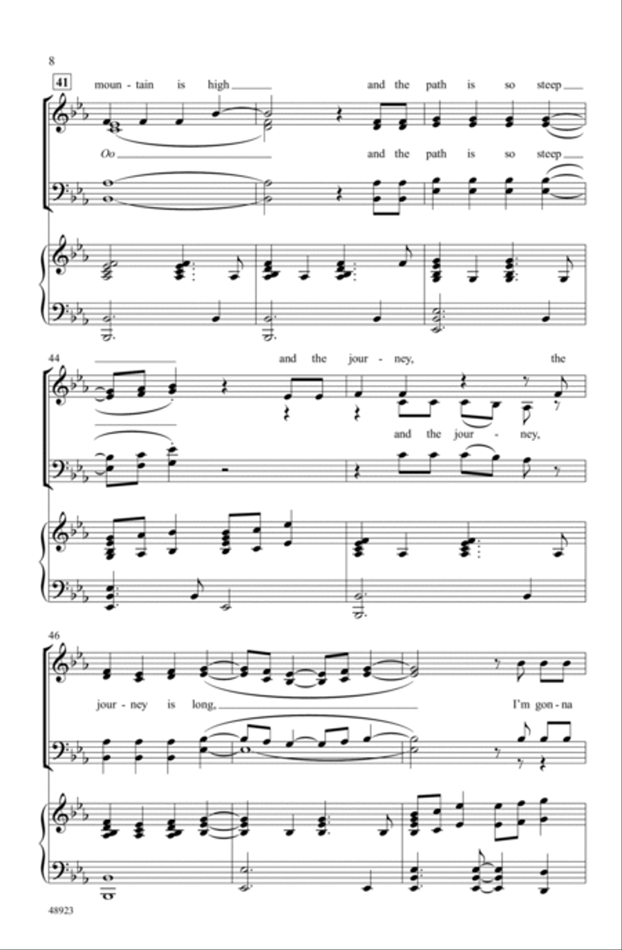A New Horizon A New Horizon Choir scores gallery preview page 6