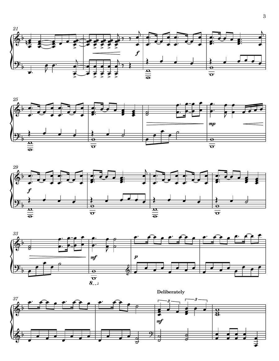 Great Things Great Things Piano Solo scores gallery preview page 3