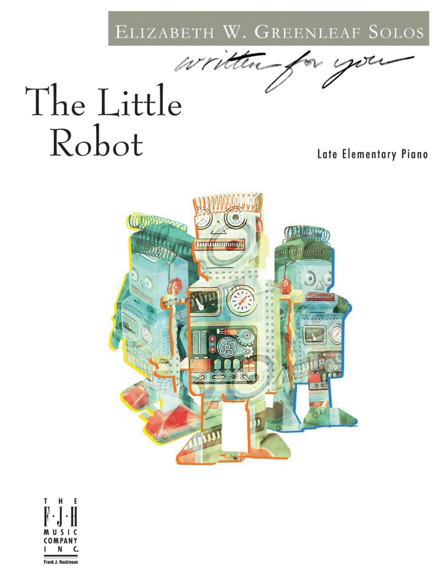 The Little Robot Piano Solo scores gallery preview page 1