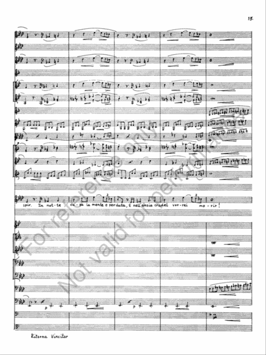 Ritorna Vincitor Ritorna Vincitor Concert Band scores gallery preview page 17