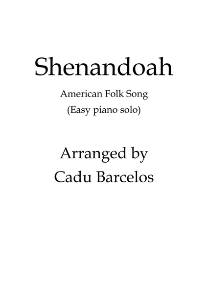 Shenandoah (Easy Piano Solo) image number null