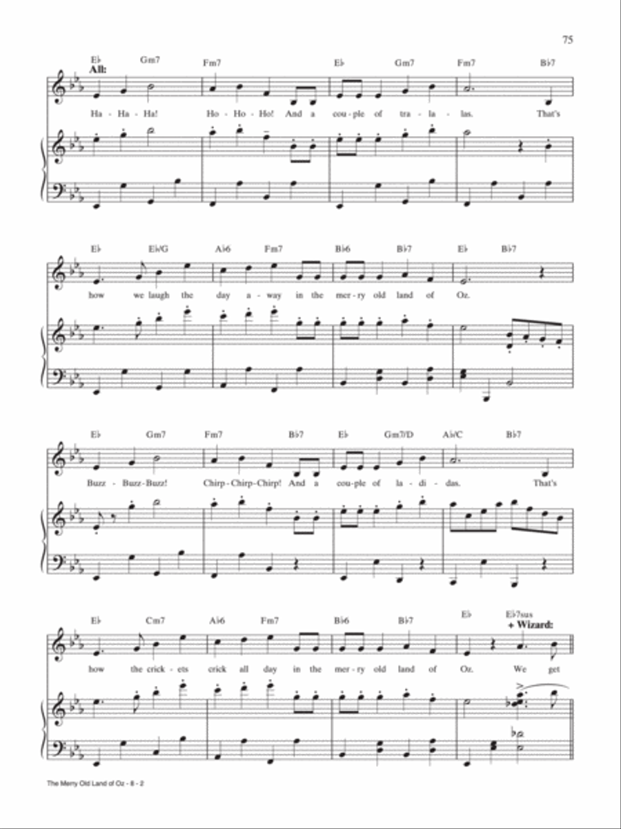 The Merry Old Land of Oz (from Andrew Lloyd Webber's 