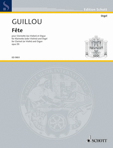 Guillou Fete Op55 Clar/org