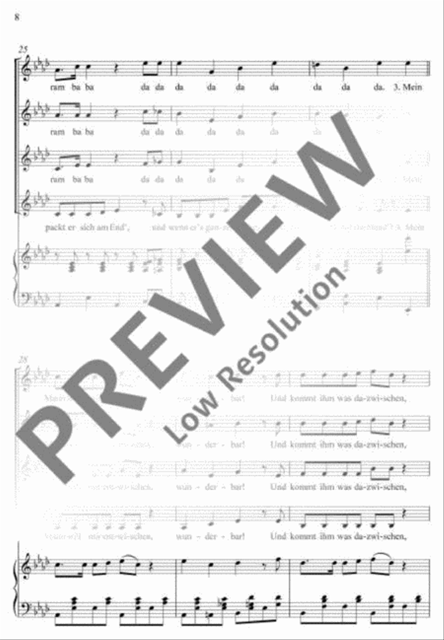 Mein Mann will mich verlassen SSAA scores gallery preview page 9