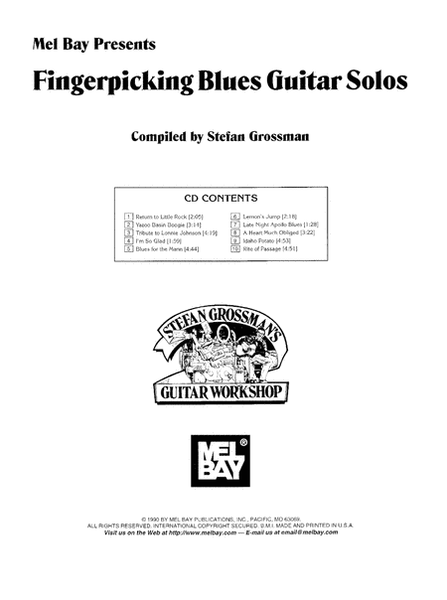 Fingerpicking Blues Guitar Solos image number null