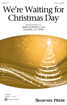 Book cover for We're Waiting for Christmas Day