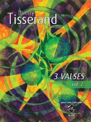 Book cover for 3 valses, vol. 2