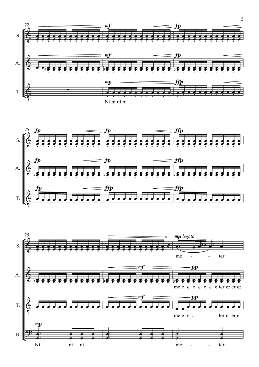 Amen 4-Part scores gallery preview page 3