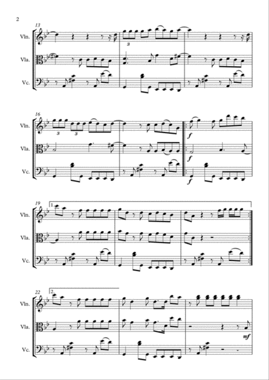 Havana String Trio scores gallery preview page 3