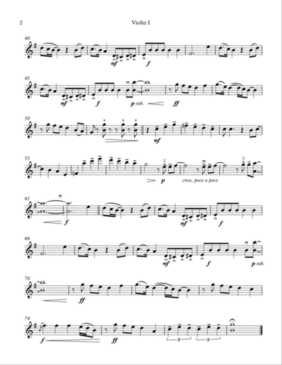 I Want To Hold Your Hand String Quartet scores gallery preview page 2