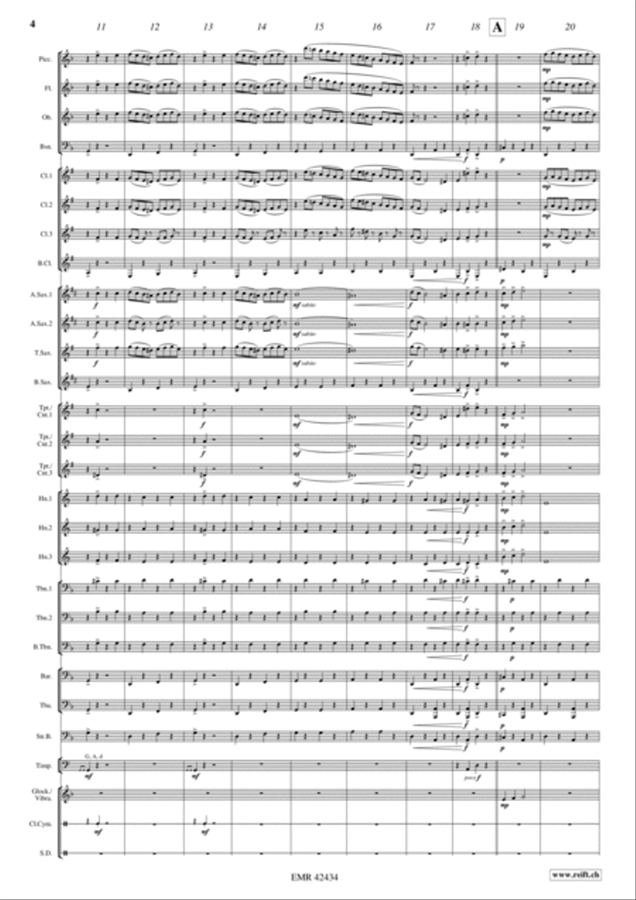 The Godson Concert Band scores gallery preview page 4