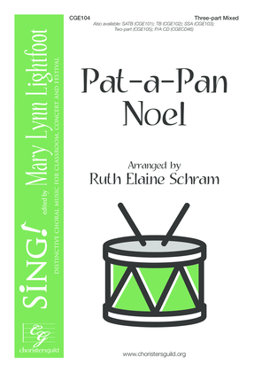 Book cover for Pat-a-Pan Noel (Three-part Mixed)
