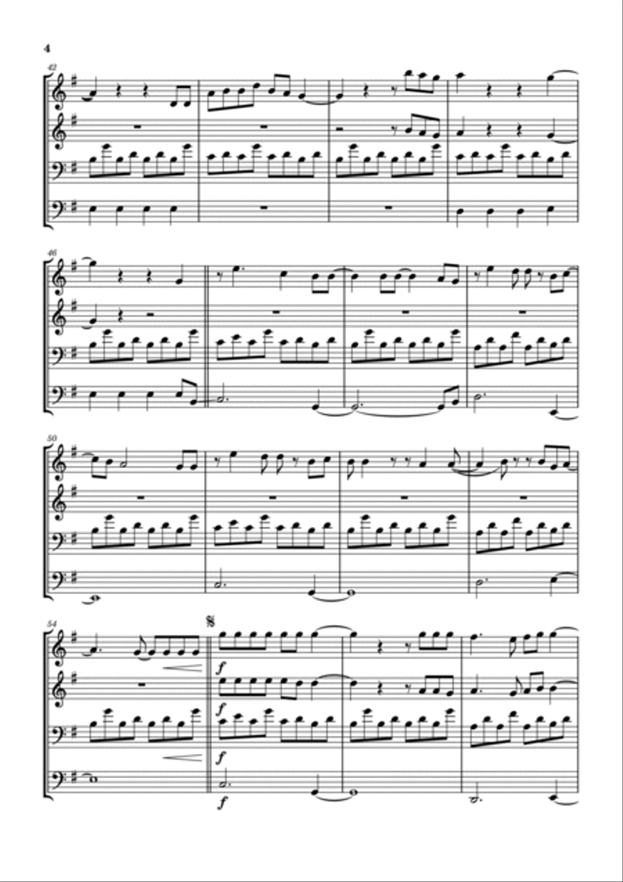 Jesus Did Brass Ensemble scores gallery preview page 5