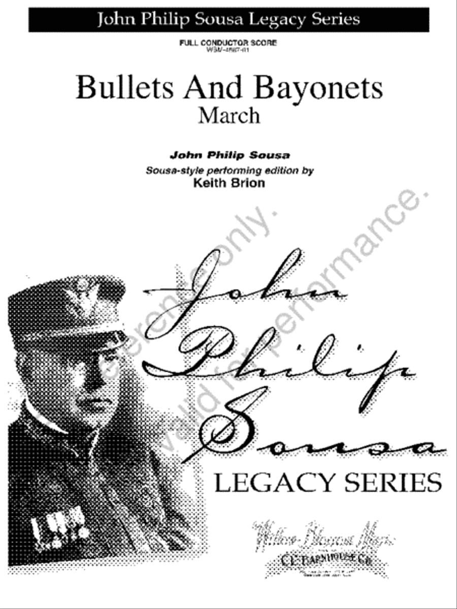 Bullets And Bayonets Concert Band scores gallery preview page 2