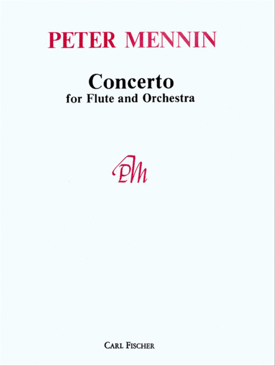 Concerto For Flute And Orchestra Flute Solo scores gallery preview page 1