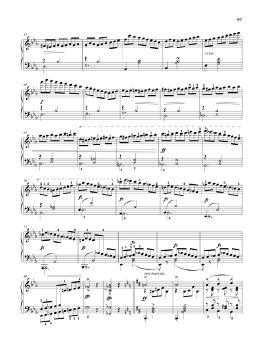 Impromptu E-flat major Impromptu E-flat major Piano Solo scores gallery preview page 3