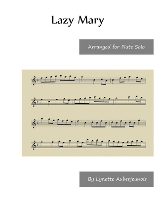 Book cover for Lazy Mary - Flute Solo