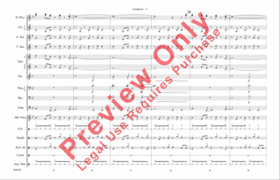 Land of Make Believe Land of Make Believe Marching Band scores gallery preview page 6