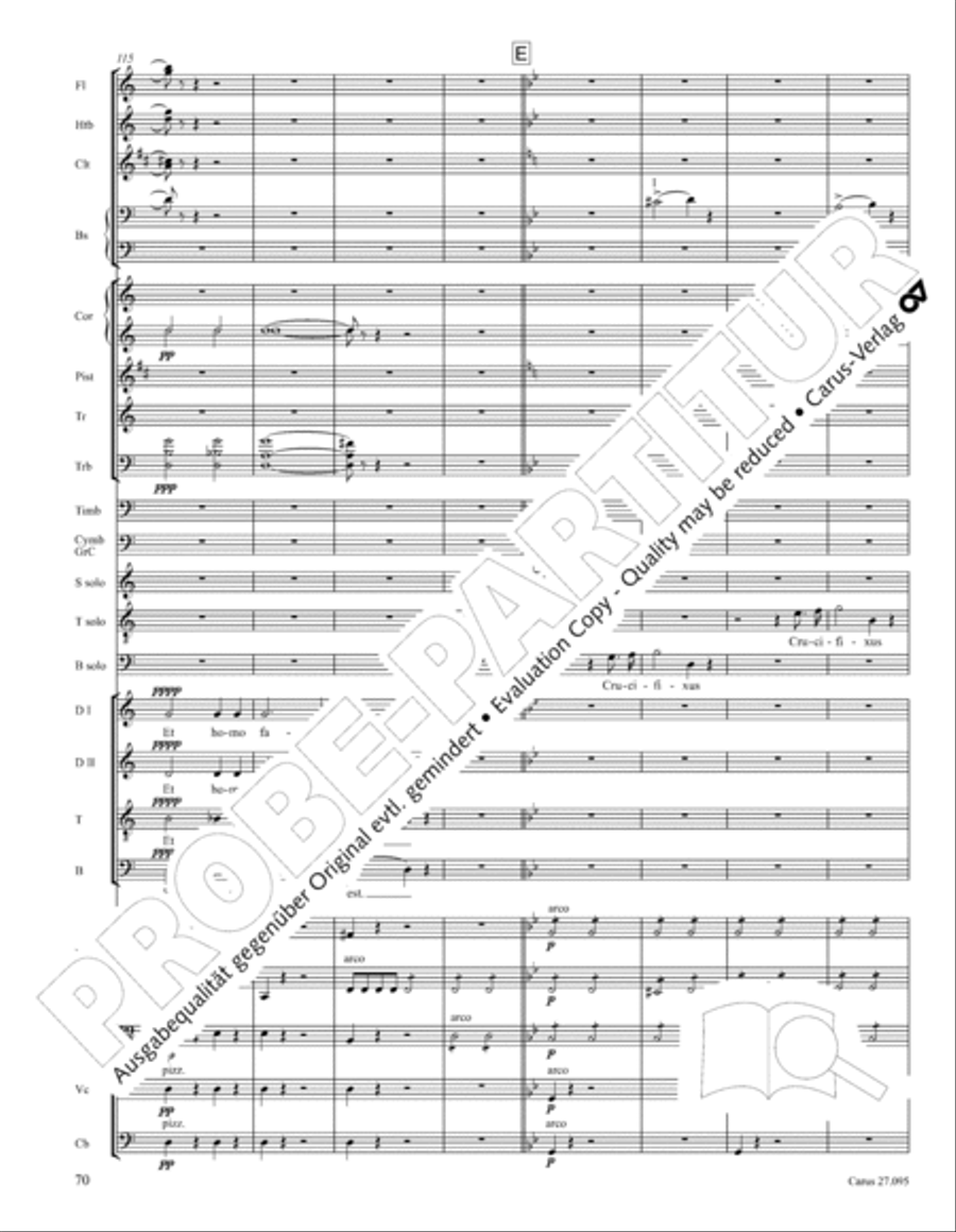 Messe solennelle de sainte Cecile STB scores gallery preview page 83