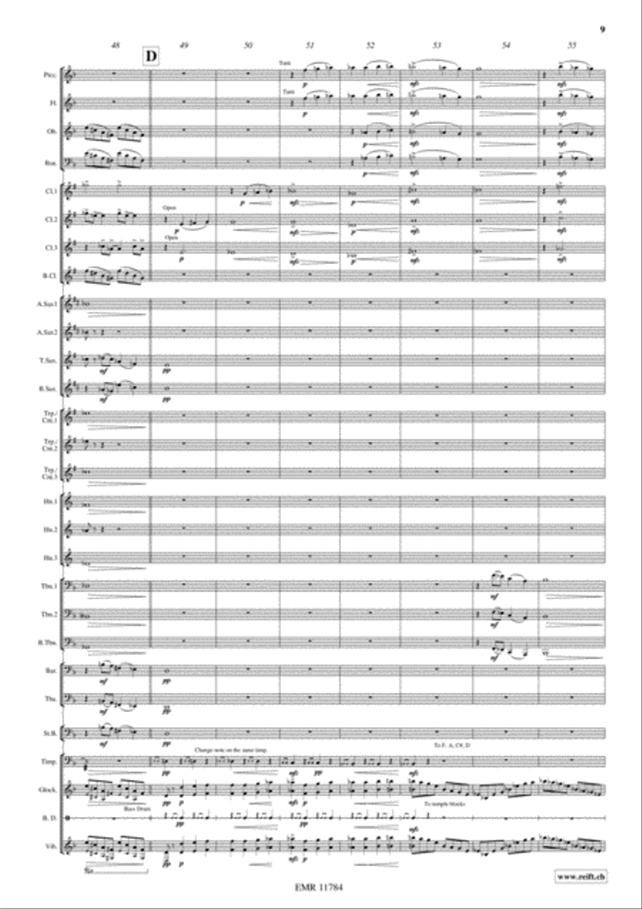 Imaginary Worlds Concert Band scores gallery preview page 10