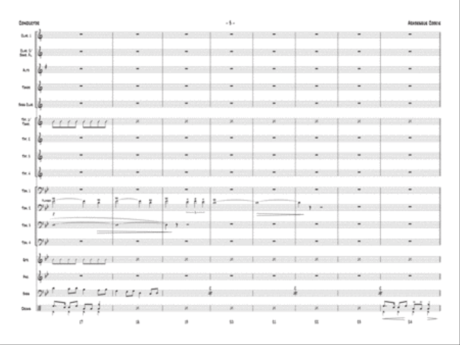The Nutcracker Suite Jazz Ensemble scores gallery preview page 44