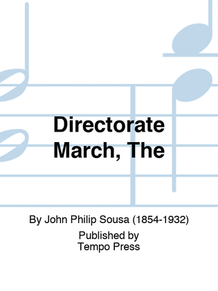 Book cover for Directorate March, The