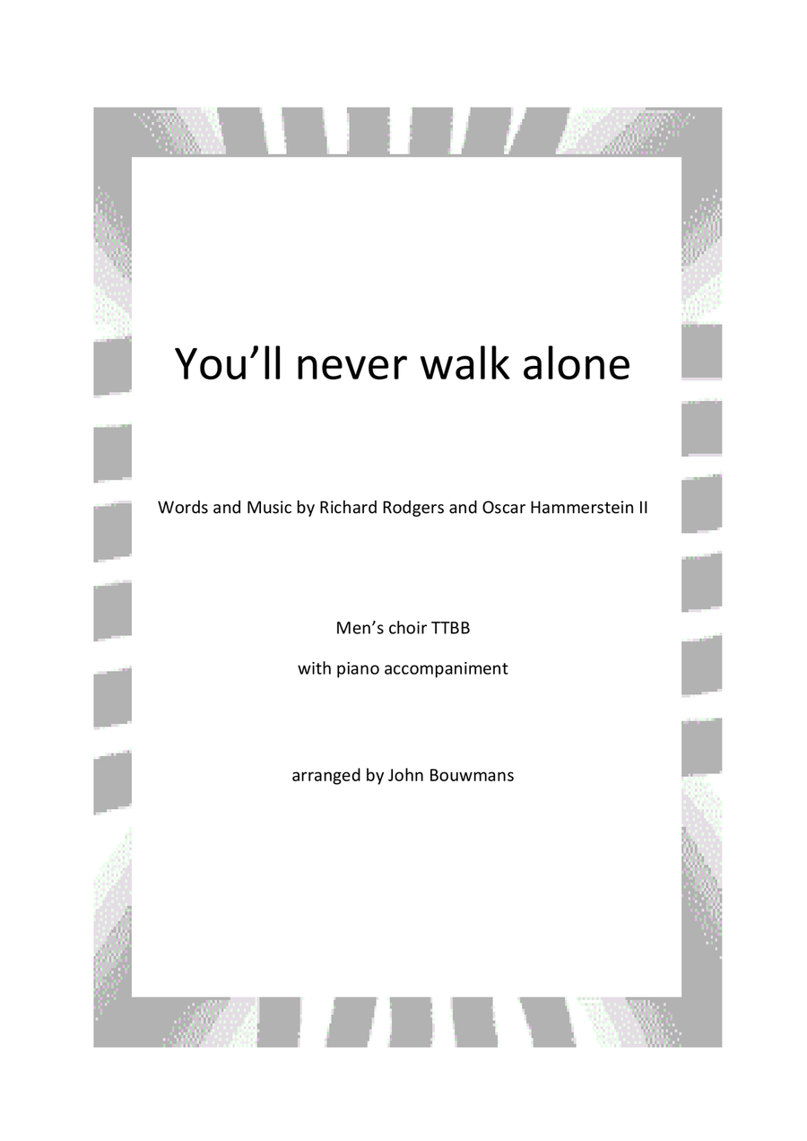You'll Never Walk Alone TTBB scores gallery preview page 1