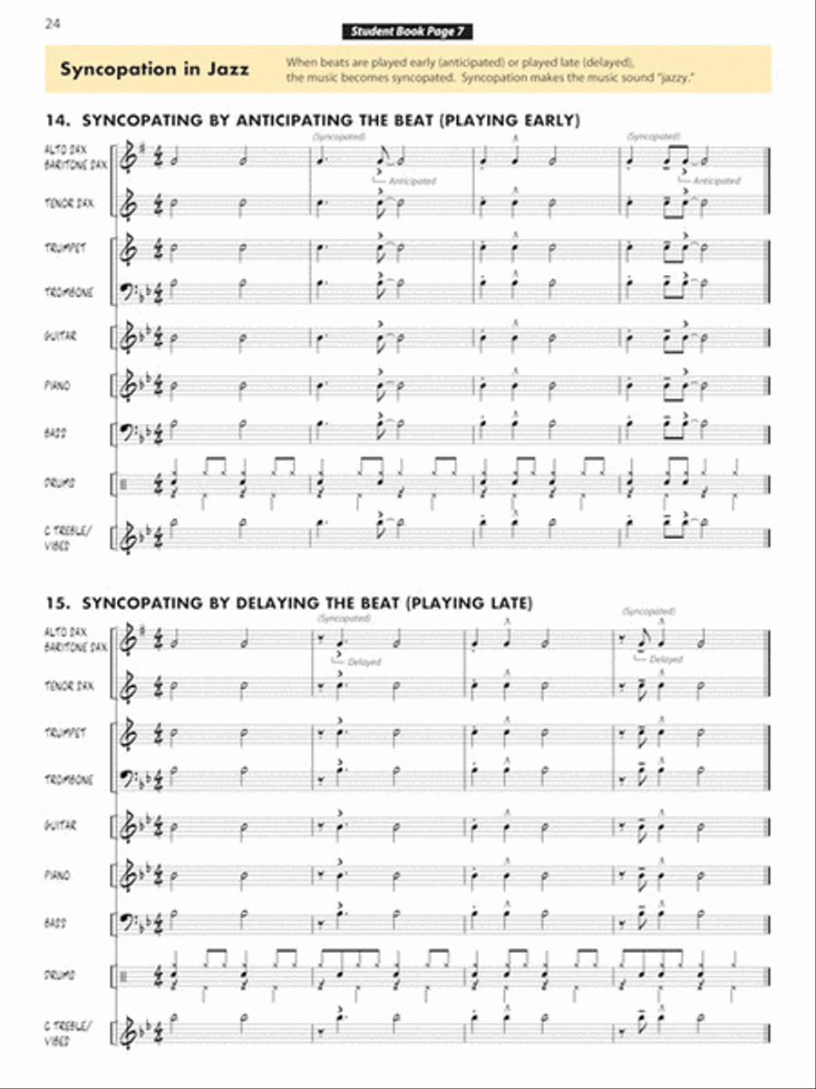 Essential Elements for Jazz Ensemble – Conductor Jazz Ensemble scores gallery preview page 5